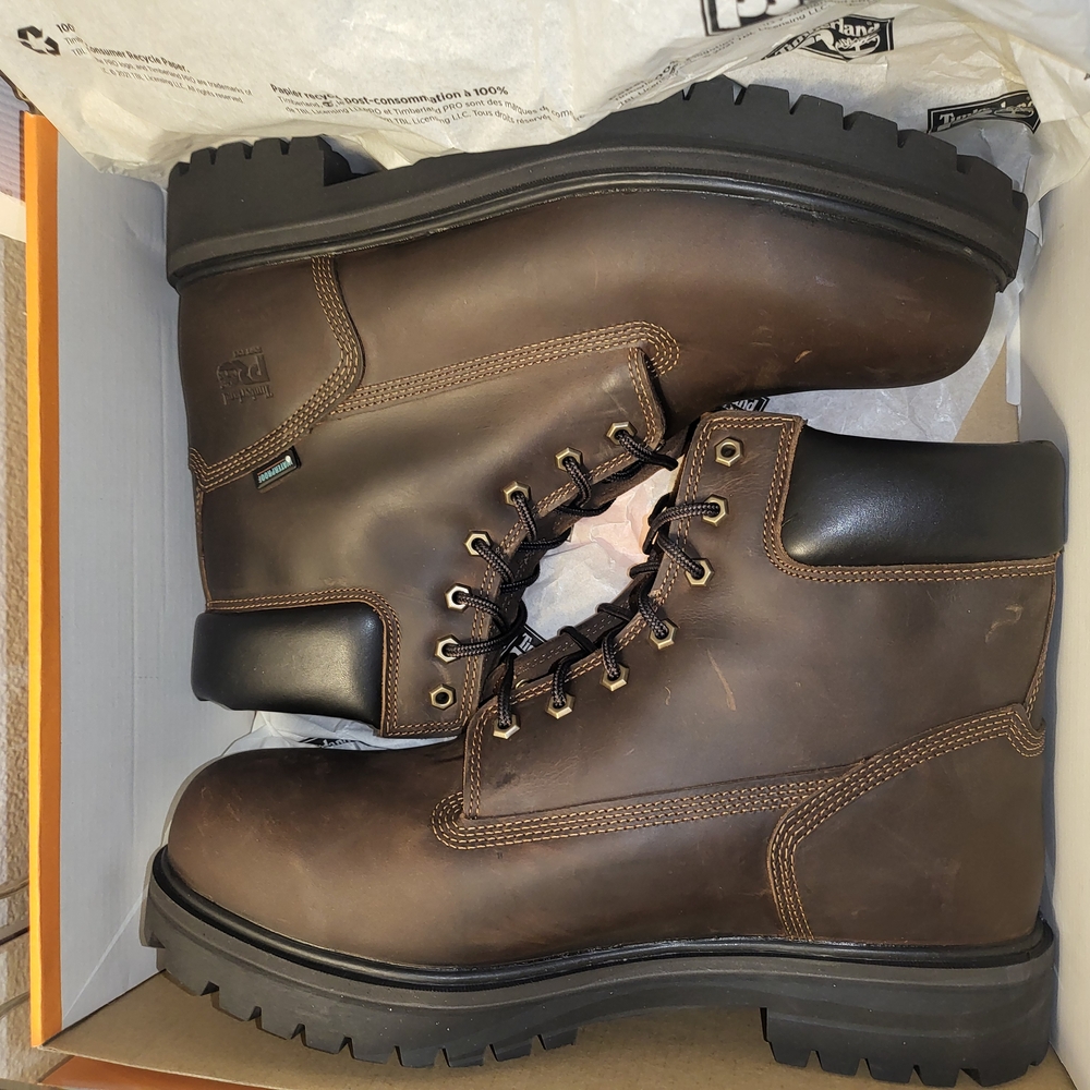 Timberland Men's Brown Leather Boots